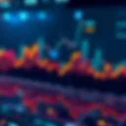 A graph showing a significant drop in cryptocurrency trading volume, indicating market quietness and potential concerns.