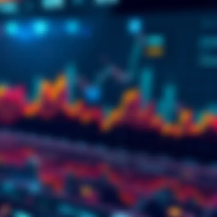 A graph showing a significant drop in cryptocurrency trading volume, indicating market quietness and potential concerns.