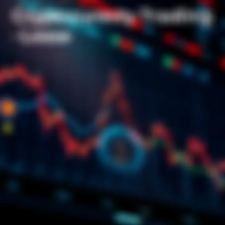 A graph showing declining values of Bitcoin and other cryptocurrencies, highlighting financial losses experienced by traders.