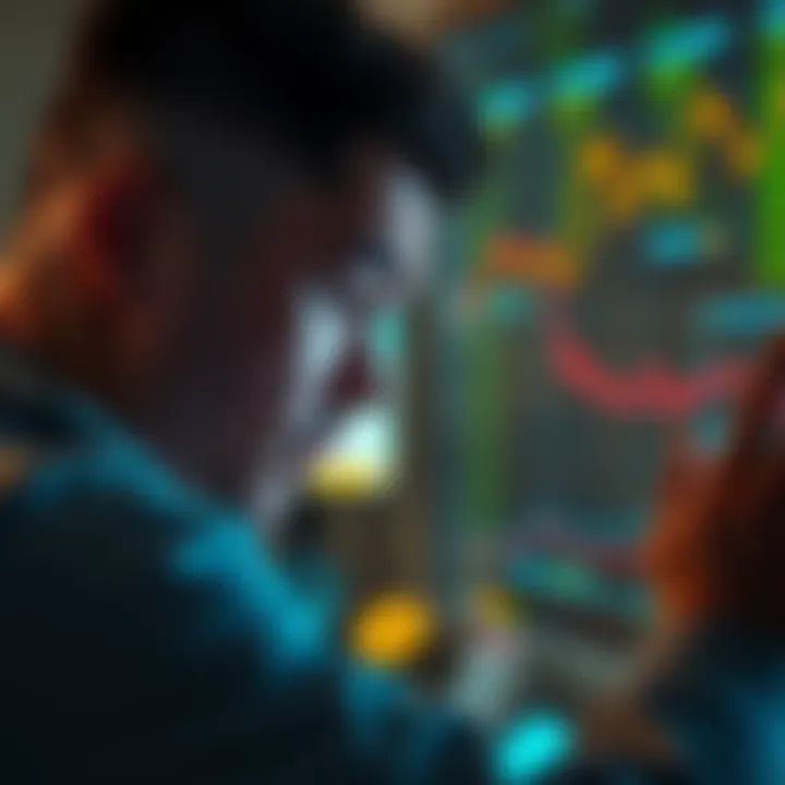 A frustrated cryptocurrency user staring at a screen displaying transfer delays, representing the emotional toll of waiting for funds.