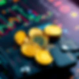 A close-up view of a digital cryptocurrency wallet displaying various coins, symbolizing the hesitation of holders to spend their assets.