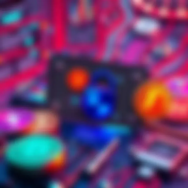 A visual representation of crypto wallets with migrating coins and security elements