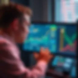 A person looking worried while viewing a cryptocurrency wallet on a computer screen, symbolizing irreversible mistakes in transactions.