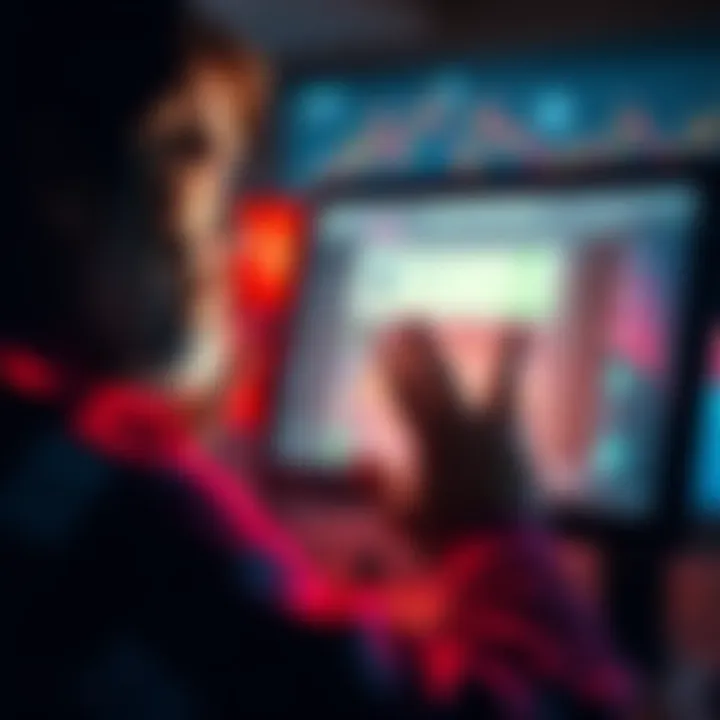 A frustrated person looking at a computer screen with a digital wallet interface, expressing concern over inaccessible funds after a $30,000 purchase.