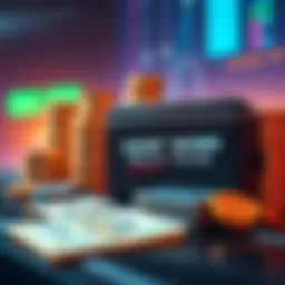 A graphic showing a leaked password with a wallet and stacks of digital currency beside it, illustrating the $4.4 million theft in South Korea.