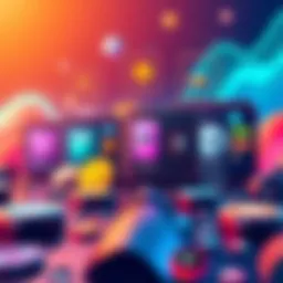 Illustration showing different types of crypto wallets merging into one platform with icons representing various features