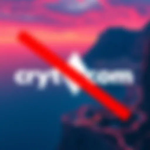 Crypto.com logo with a red line through Monaco perks, representing revoked benefits for founding members