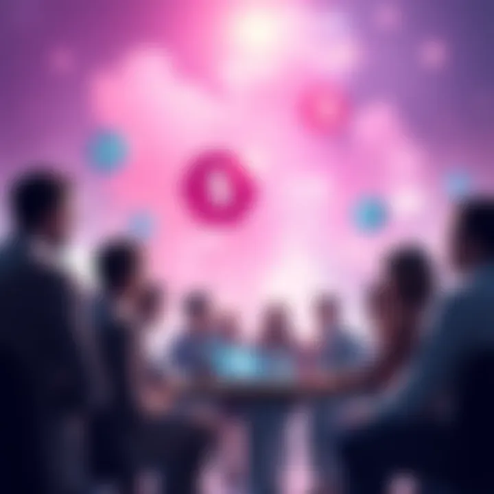 A group of people engaged in a discussion about cryptocurrency options after the FixedFloat hack