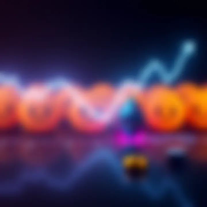 Graph showing the decline of Bitcoin and Ethereum prices with a sad emoji background, representing the worst cycle in cryptocurrency history.