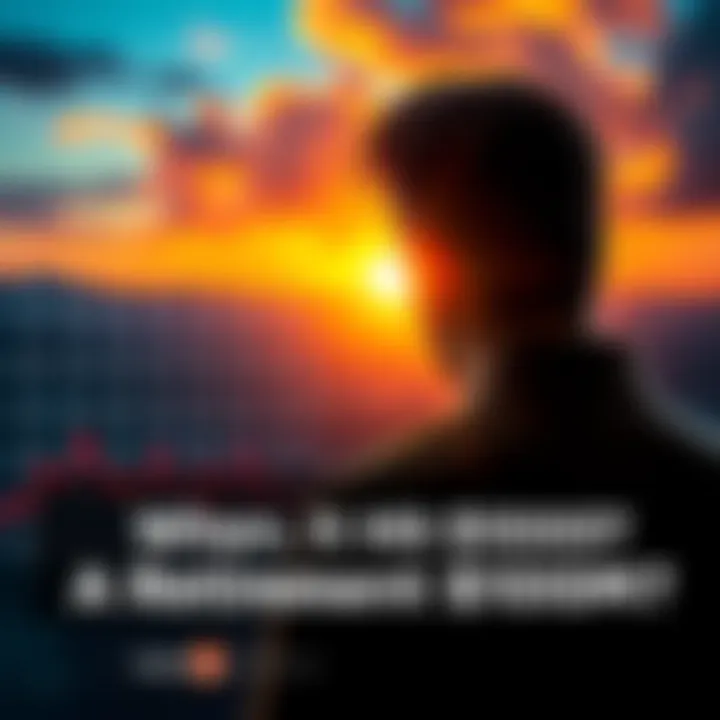 Cryptocurrency Dream A person looking at a chart with a rising trend, dreaming of financial freedom through cryptocurrency investments.