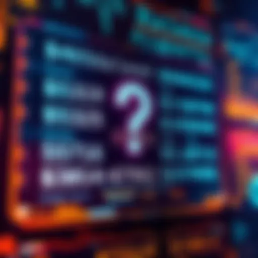 Illustration showing various cryptocurrency wallet addresses on a digital screen with a question mark, highlighting confusion over duplicates.