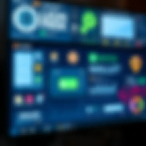 A selection of popular cryptocurrency wallets displayed on a screen, showcasing their user-friendly interfaces for sending and receiving funds.