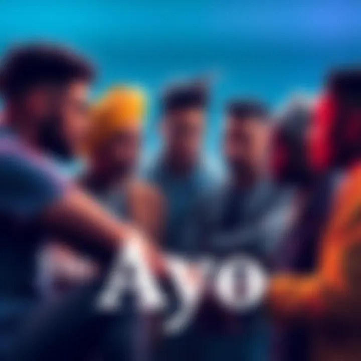 Cultural Impact of Ayo Group of diverse people discussing the term 'Ayo' and its significance in modern culture