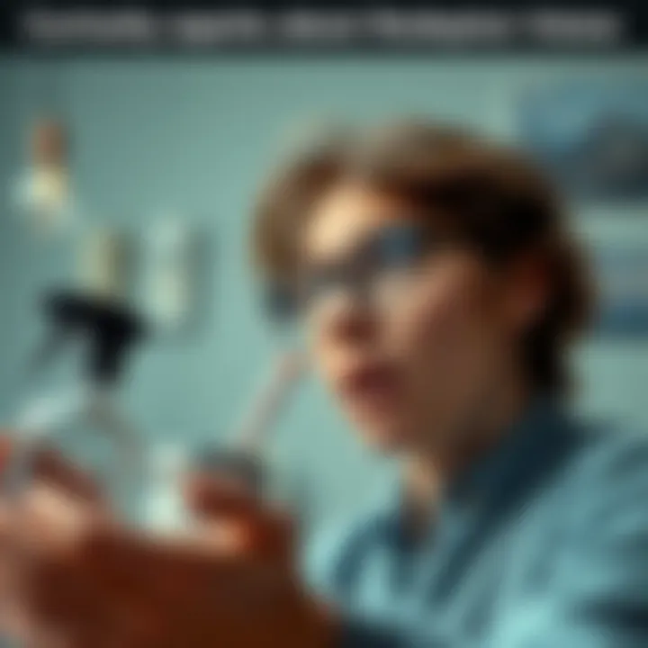 A person looking at various items with a surprised expression, illustrating the unexpected worth of assets in today's market.