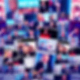 Current Events in 2025 A collage of news articles highlighting politics, culture, and trends for 2025