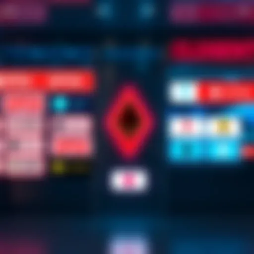 A visual representation showing various cryptocurrency exchange platforms with labels indicating if they are open, closed, or occasionally operational. Some logos are highlighted, and a Monero logo is prominently featured to show its consistent functionality.
