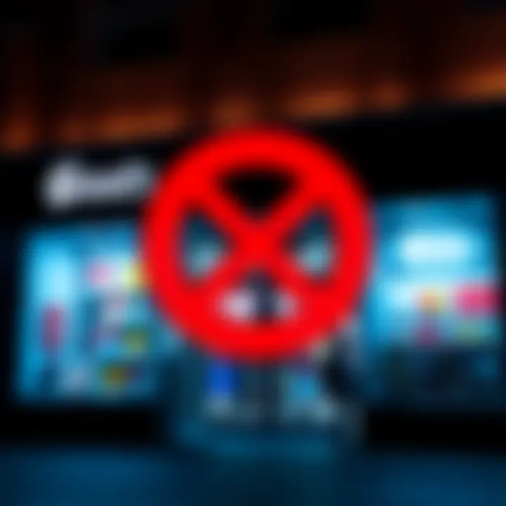 Curve Blocks Transactions with Boots A graphic showing a blocked transaction symbol over a pharmacy storefront for Boots, illustrating the halt by Curve
