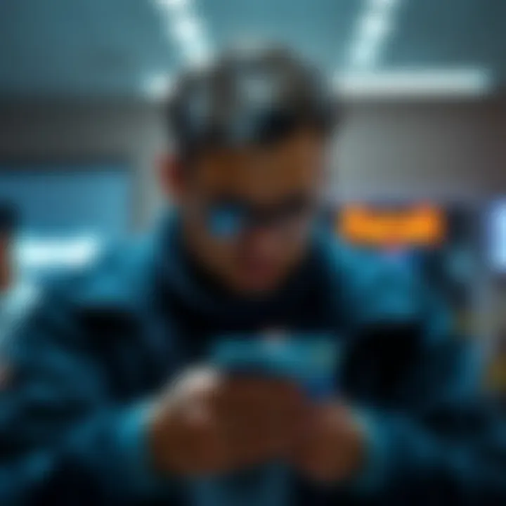 Curve Card Fraud Alert A concerned customer examines their Curve card amid rising alerts of suspicious transactions.