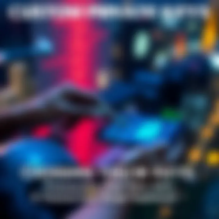 A person choosing a unique private key on a digital device, representing the trend of custom private keys for transactions in 2025