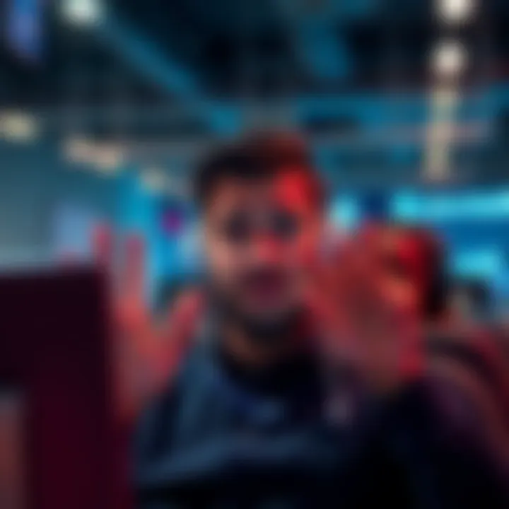 A frustrated customer during a video call, speaking with a seemingly rude staff member from Revolut, highlighting poor service experience.