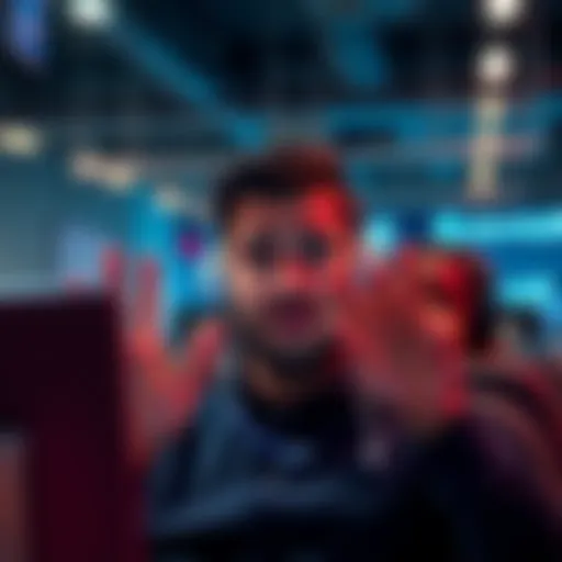 Customer on Video Call with Revolut Staff A frustrated customer during a video call, speaking with a seemingly rude staff member from Revolut, highlighting poor service experience.