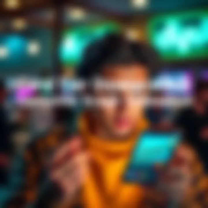 A person looking disappointed while checking their financial app on a smartphone, expressing frustration over unexpected card tier downgrade.