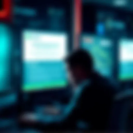 A frustrated customer looking at their computer screen showing a fund suspension message from Kraken after depositing money.