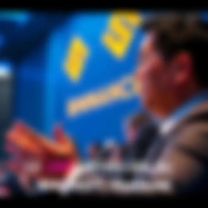 CZ, CEO of Binance, expressing concern over the EU's liquidity deadline impact on users during a press conference