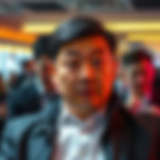 CZ, the former Binance CEO, looks concerned while discussing his financial status.