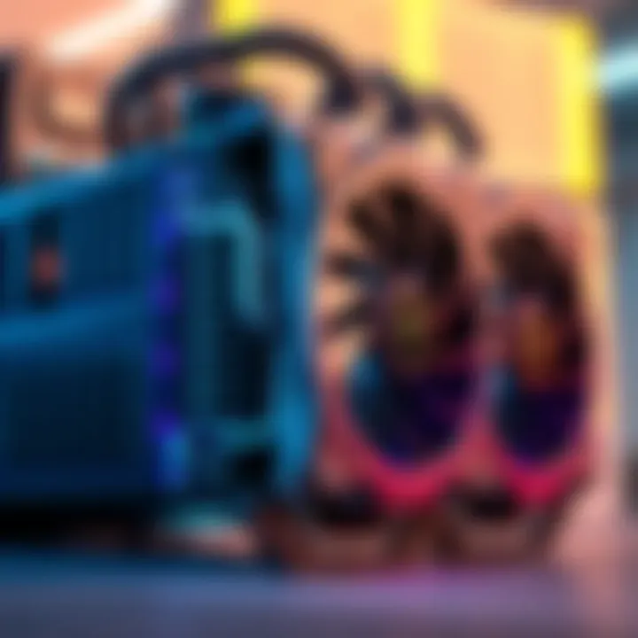 Close-up of the D1 Hydro 30GH miner showcasing its design and features