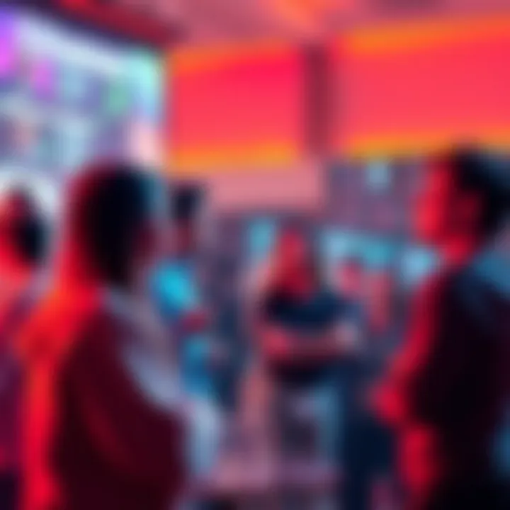 People engaging in a lively chat about Ethereum, sharing news and insights in a digital forum setting.