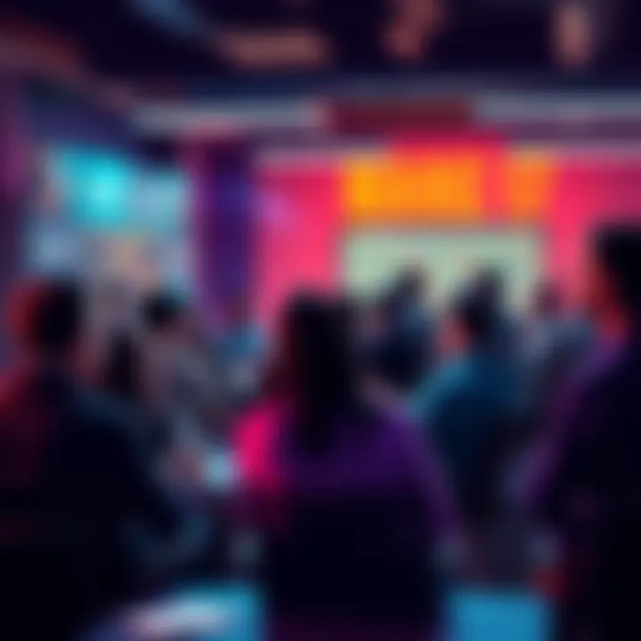 People sharing insights about cryptocurrency trading tips in a community forum setting.