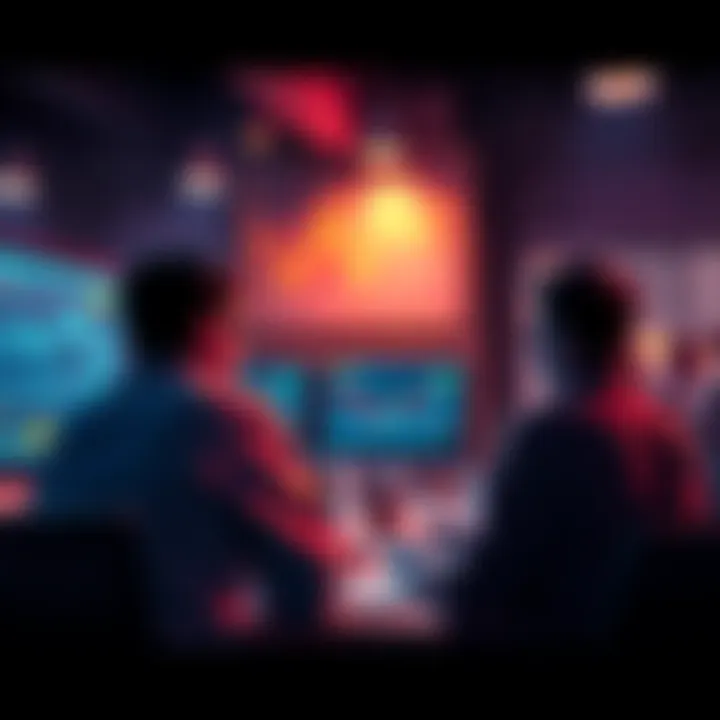 Daily Discussion Highlights April 18 2026 People engaging in discussions about trading and current events at a forum, with charts and tips for using the Lightning Network visible on a screen.