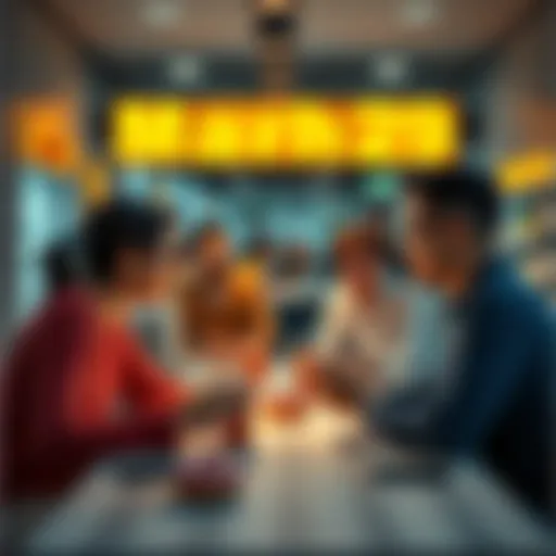 People engaging in a friendly online discussion about various topics including donuts