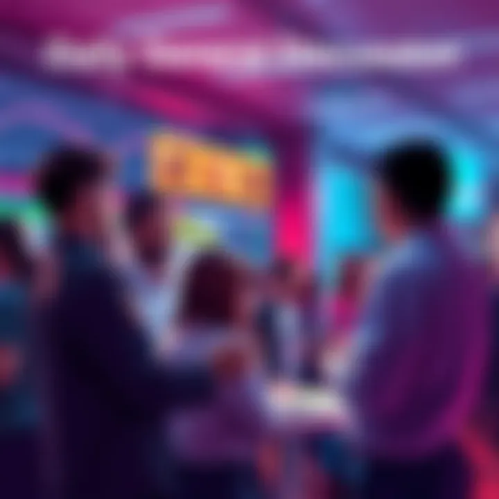 People engaging in a lively discussion about donuts and trading strategies in a forum setting