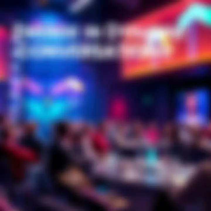 A vibrant discussion forum showcasing diverse voices and insights on current events and trading tips, fostering a sense of community.