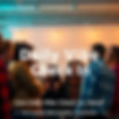 Daily Vibe Check In A group of diverse people sharing their moods and experiences in a circle, smiling and connecting with each other.