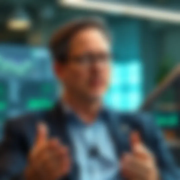 Dan Morehead, CEO of Pantera, speaking about the potential of AI agents and Solana in a business setting