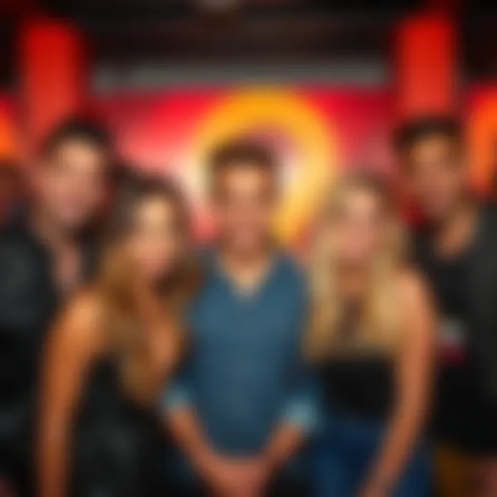 Darren's Group Photo from Channel 9 Event Darren poses with cast members at a Channel 9 promotional event, while Chantel and Wyatt are missing from the group, stirring fan discussions.