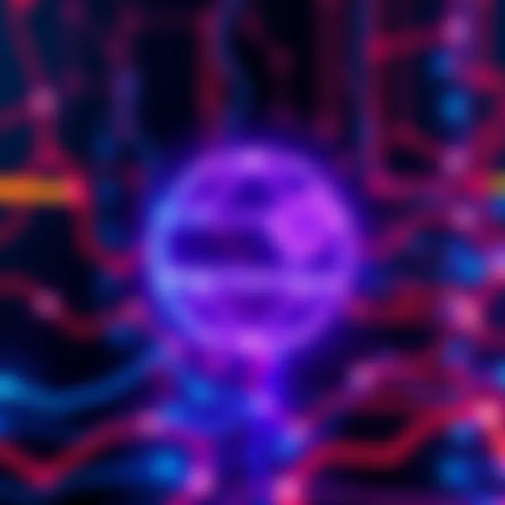 Dash Core Group's logo with graphical representation of blockchain and zero-knowledge proofs integration