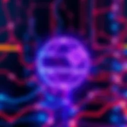 Dash Core Group Blockchain Update Dash Core Group's logo with graphical representation of blockchain and zero-knowledge proofs integration