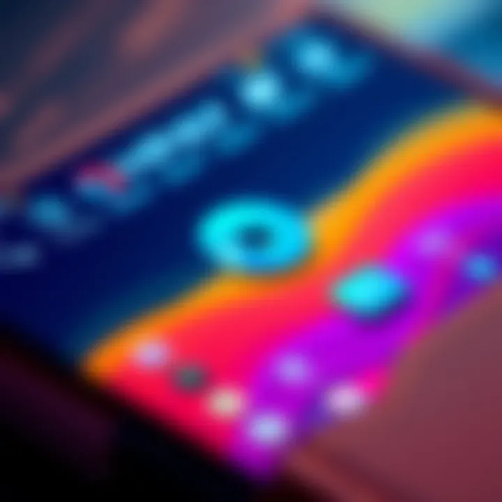 A close-up view of the Dashpay Wallet interface showing its key features for DeFi solutions.