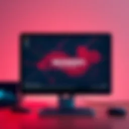 Graphic showing a computer screen alerting Monero users about a data leak and IP address exposure