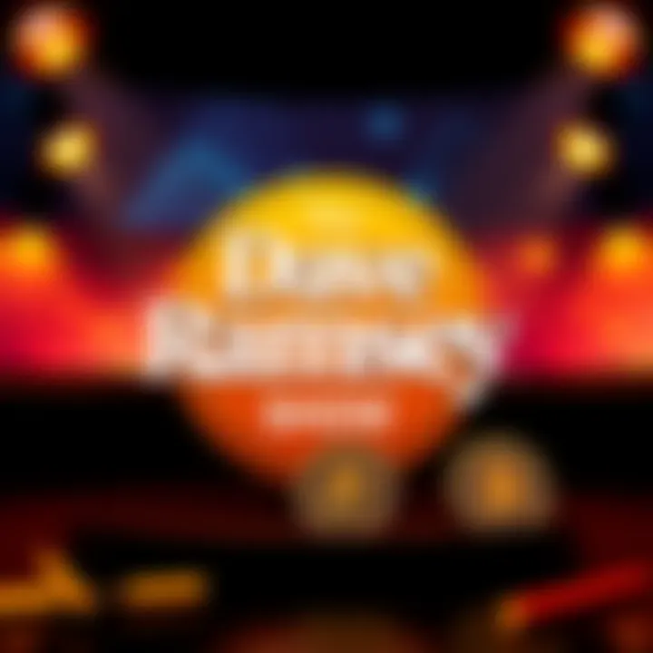 The Dave Ramsey Show logo with Bitcoin icons, illustrating a positive shift towards cryptocurrency.