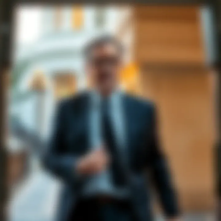 David Sacks exiting a building, symbolizing his resignation from the White House cryptocurrency advisory position