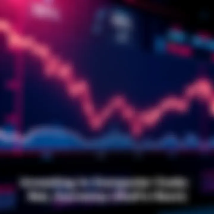 A chart showing a sharp decline in digital currency values, indicating a 32% drop, and representing investment concerns.
