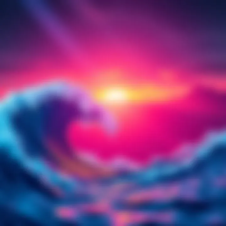 Visual representation of innovative DeFi platform focusing on sustainable yield