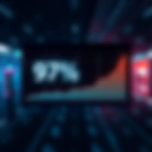 Challenges in DeFi Projects A graph showing high failure rates among DeFi projects, highlighting financial struggles in the sector.