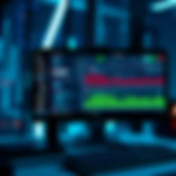 A computer screen showing software testing tools for DeFi audits, with code and graphs displayed on the screen.