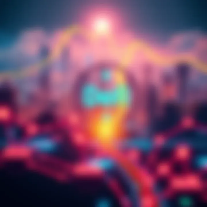 Navigating DeFi: A Path to Financial Empowerment A visual representation of Decentralized Finance, showcasing liquidity pools and cryptocurrency transactions with a focus on reducing costs.